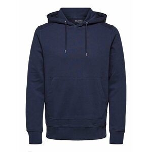 Selected Homme Jackson Hood Sweatshirt Navy Blazer LG